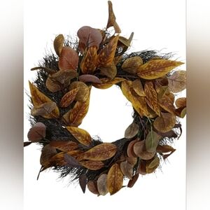 NEW AUTUMN LEAF WREATH 🍂🍁
